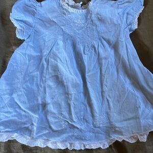 Blue Alfred Leon Dress with Embroidered Details